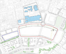 Mapa de les diferents àrees que integraran el Campus de Salut 